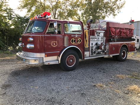 1972 Chevy 1 Ton Dually Fire Truck with 20k miles. . Retired fire trucks for sale
